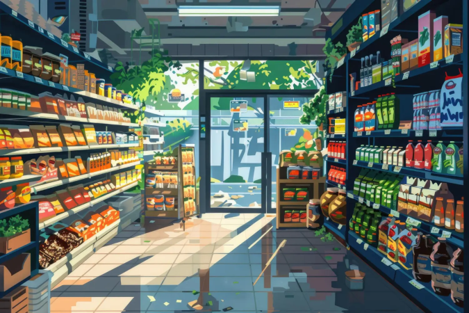 سوپرمارکت سوئیپ (Supermarket Sweep) به چه معناست؟